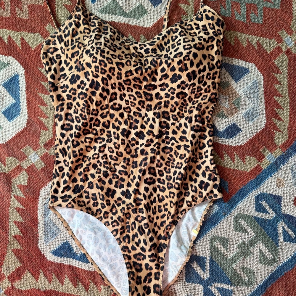 The Marina Leopard Print One Piece Swimsuit